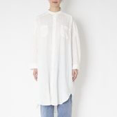 n.o.f.l/リトアニアリネン薄手ロングシャツワンピース